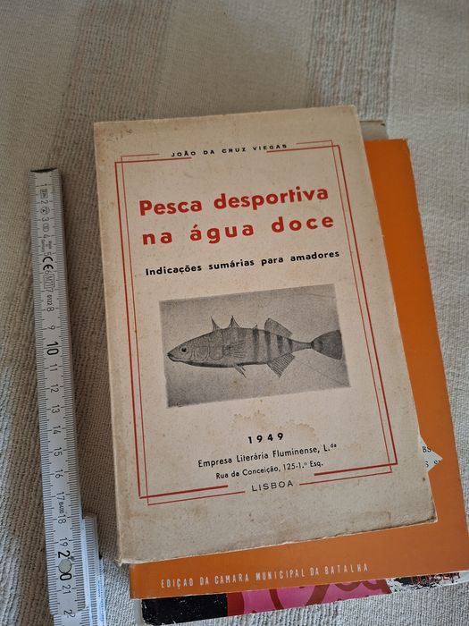 Manual antigo curioso de Pesca Desportiva de Água Doce