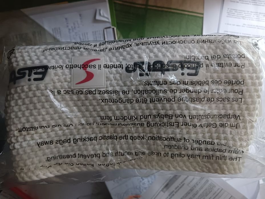 Nowa wełniana czapka opaska Eisbar Austria 58/62 Tyrol wełna nausznik