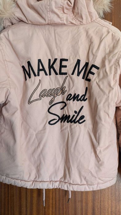 Blusão Rosa Bershka XS