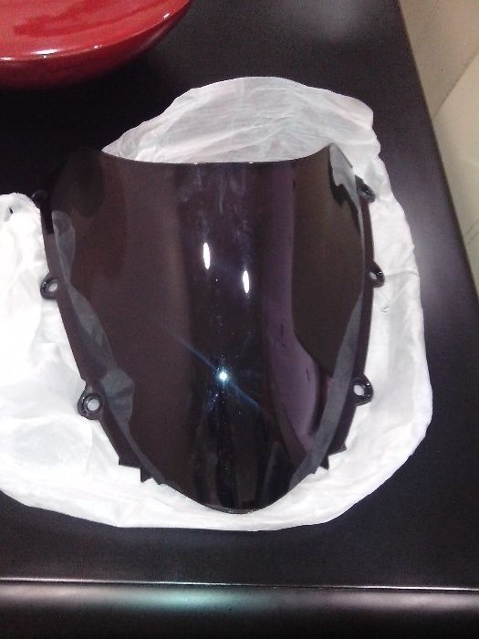 vidro bolha para vários modelos e marcas de moto, varias cores