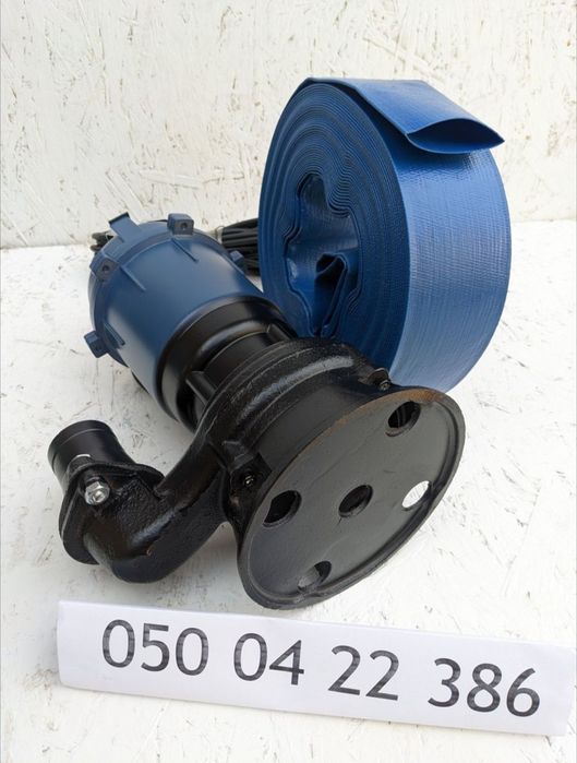 WQD 2.6kwt + 10m шланг. Насос дренажный фекальный