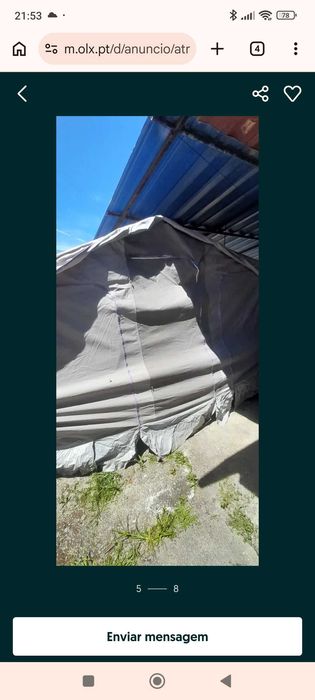 Vendo atrelado tenda