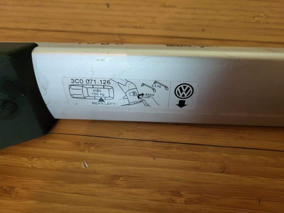 Aluminiowy bagażnik oryginalny Logo City Crash