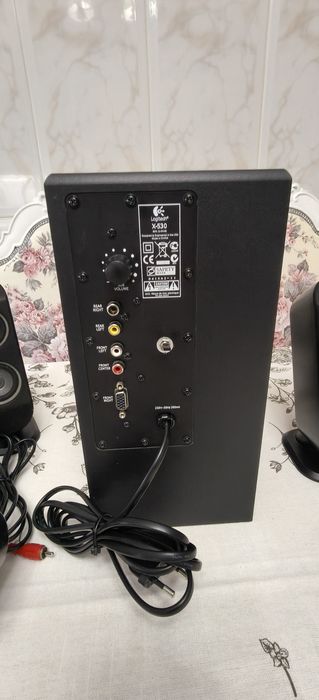 Sistema de som Logitech X 530