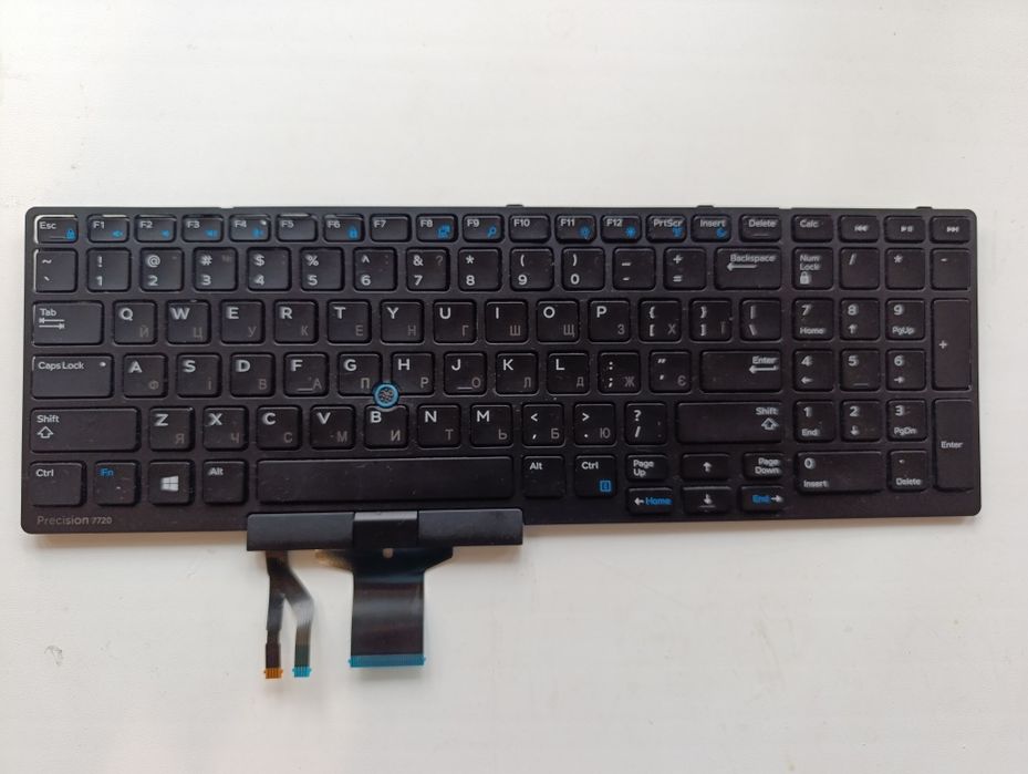 Клавіатура для ноутбуків DELL 7720 7710 Latitude E5550 E5570 Precision 3510  3520 3530 7510 7520