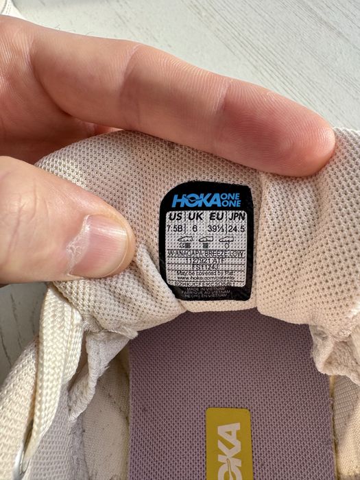 Кросівки Hoka Anacapa Breeze Low 39 р. 24.5 см Оригінал кроссовки