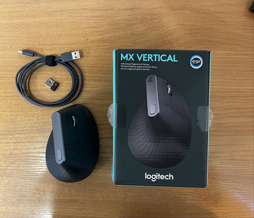 Logitech MX Vertical – mysz ergonomiczna