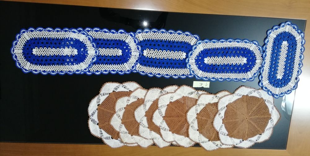 Naperons em crochet, e não só,