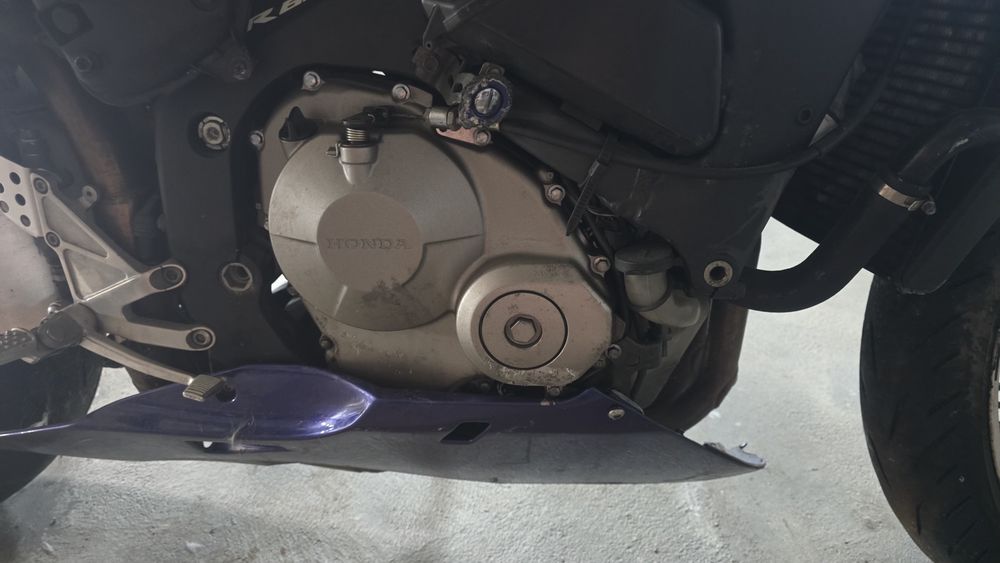 Cbr600rr acidentada