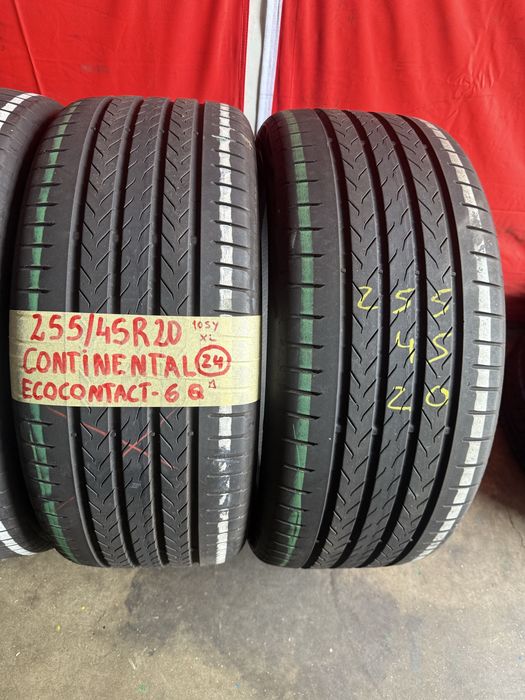 Pneus 255/45/20 + 285/40/20 Continental Todos iguais