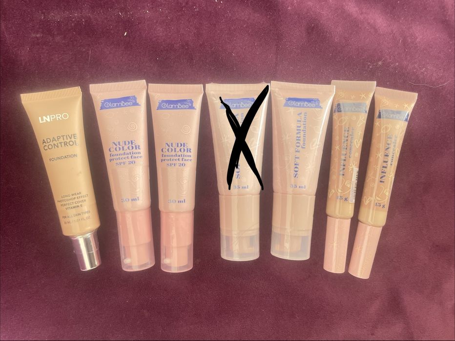 Тональний крем  і консилер для обличчя GlamBee
