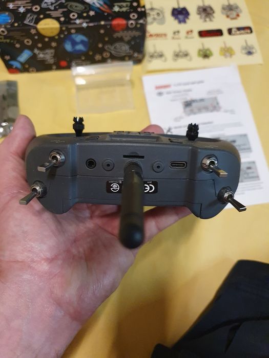 Comando Drone FPV Jumper T-Lite V2 Multi-Protocolo 4 em 1 + Bateria