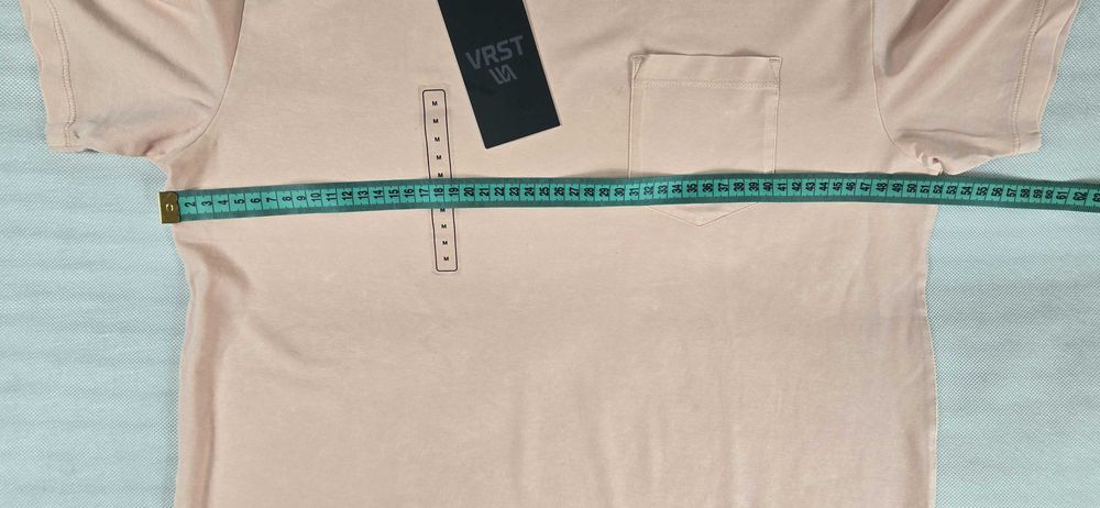 Koszulka VRST Men Size M Essential Pocket Tee Pink Crepe