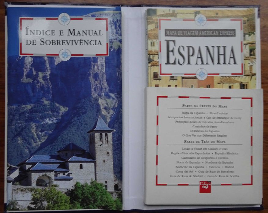 Mapa de Viagem American Express - Espanha