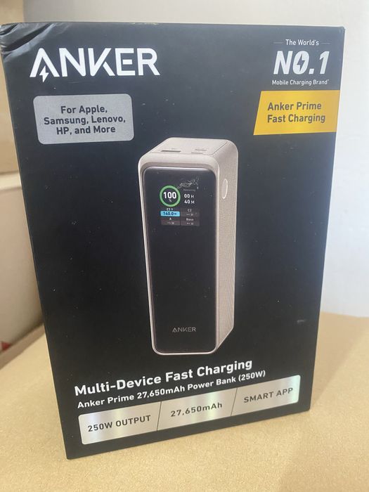 Павер банк  пристрій Anker Prime (27 000 Вт, 250 Вт)