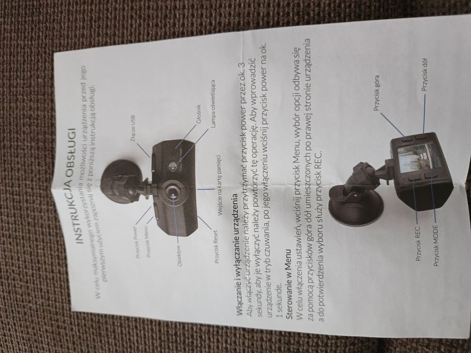 Sprzedam kamerkę do samochodu