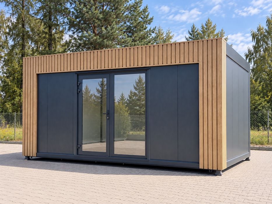 Kontener 6x3 handlowy, socjalny, biurowy, magazynowy – STAGO Poznań