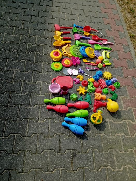 Mix zabawek do piaskownicy