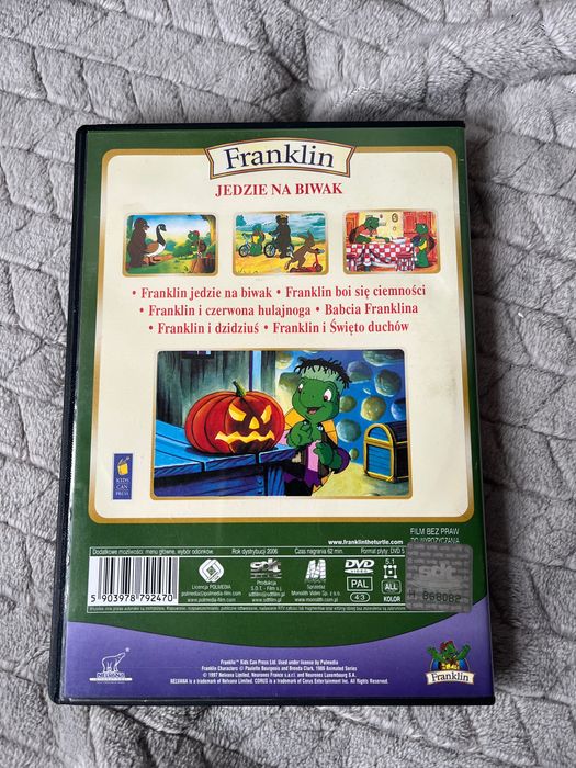 Bajka Franklin Jedzie Na Biwak DVD 6 bajek