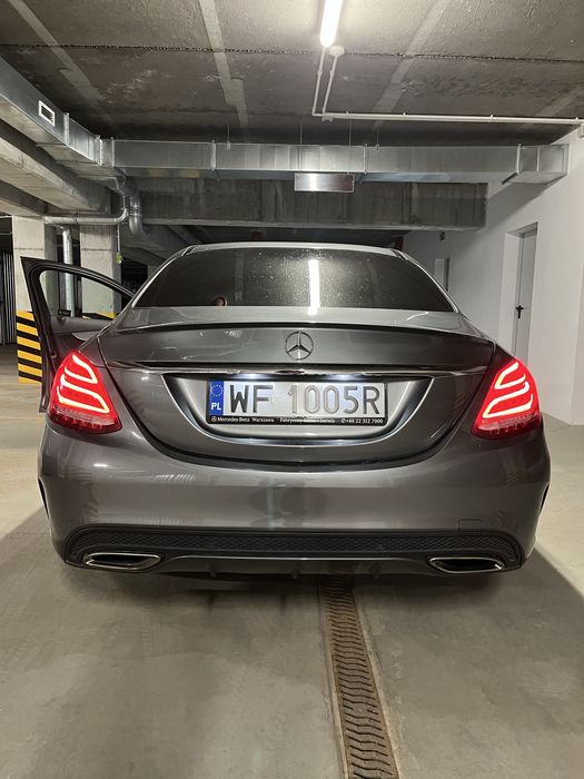 Mercedes C200 4Matic  9G-Tronic  AMG  *SALON POLSKA*  BEZWYPADKOWY