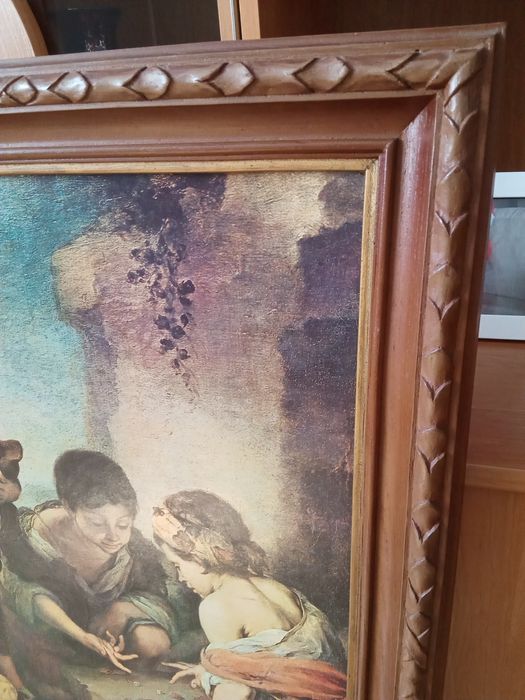 Obraz rama drewniana 83x64