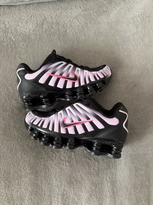 Nike Shox TL  różowo czarne damskie