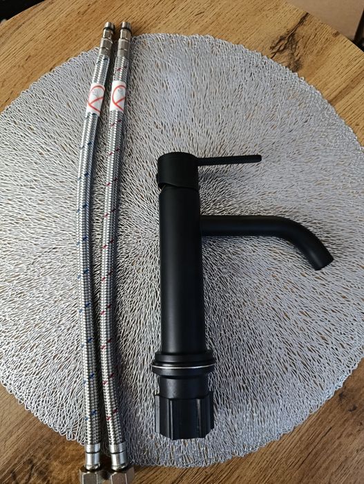 Bateria umywalkowa Valvex Adler czarny mat