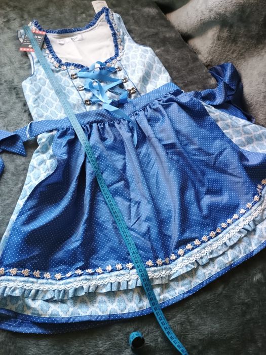 Sukienka bawarska Dirndl tradycyjny strój ludowy