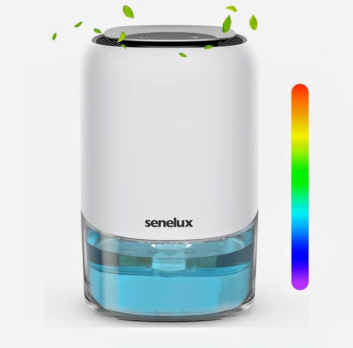 Markowy osuszacz powietrza SENELUX z podświetleniem ledowyn. Polecam