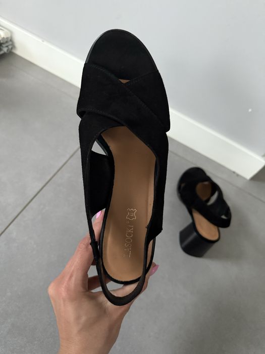 Buty damskie lasocki rozmiar 40 na obcasie eleganckie szpilki