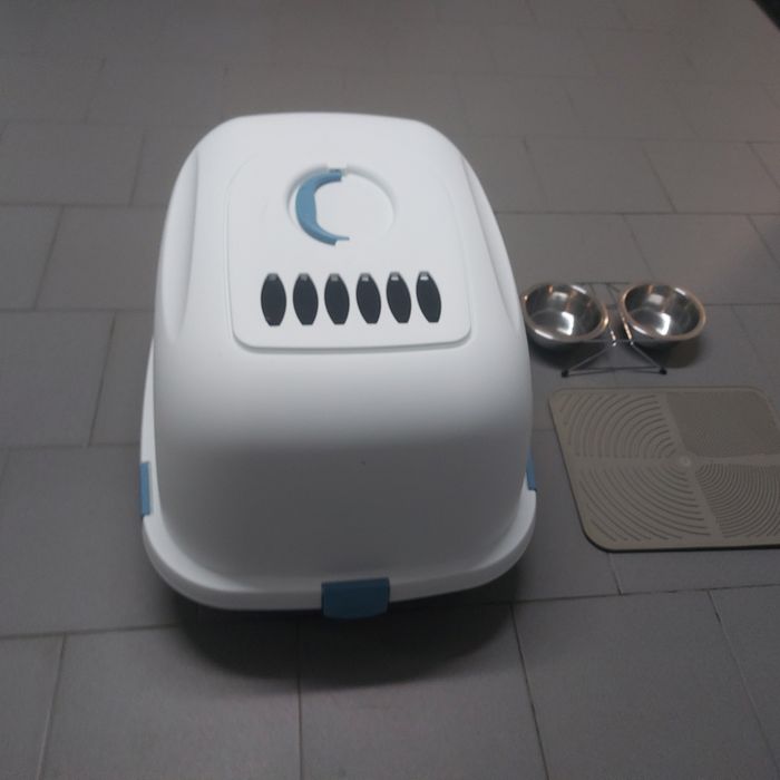 Caixa de areia para gato