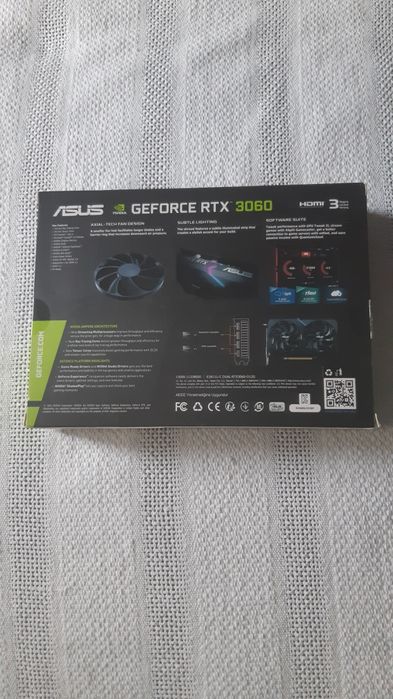 Відеокарта GeForce RTX 3060 12 gb нова