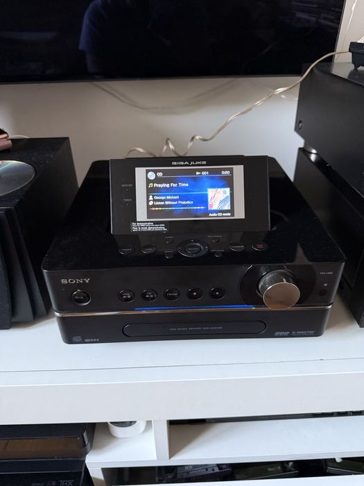 Wieża Sony Nas-S55HDE serwer muzyczny 80GB
