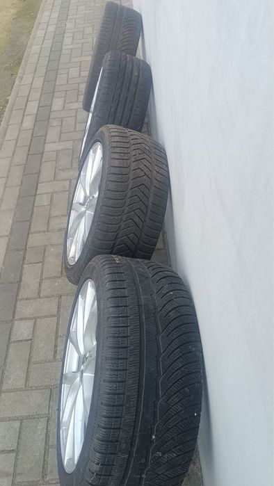 Kola alufelgi felgi 18” + opony 5x112 Audi A6 C6 Vw OE ET 48 Ronal