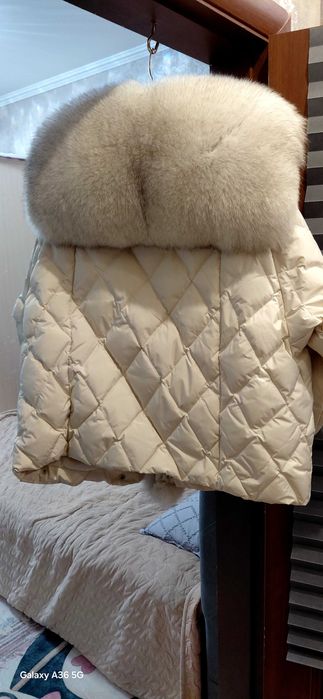 Куртка зимова пух