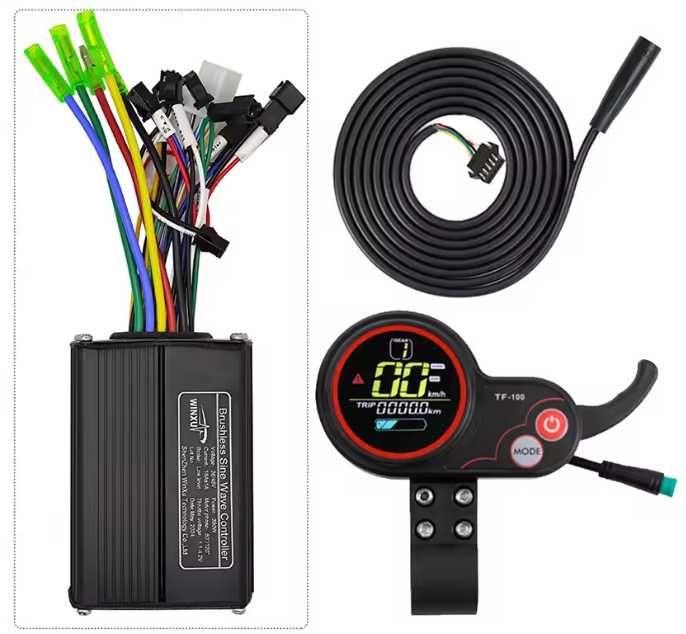 Sine Wave Brushless Motor Universal Controller TF-100 36V 48V 350W 18A