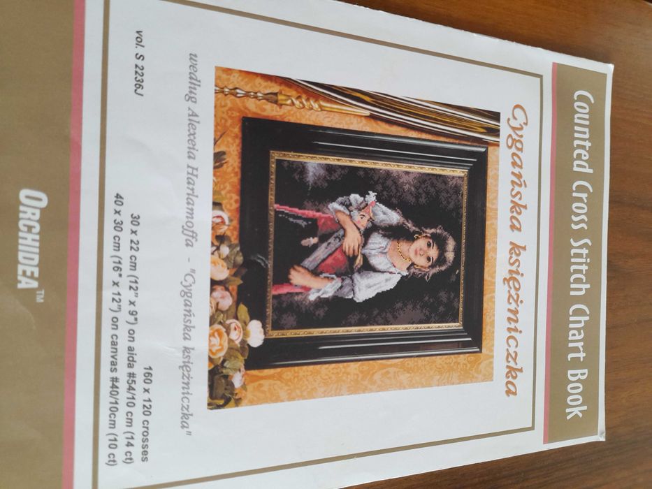 Haft krzyżykowy wzory Coricamo i Gobelinek