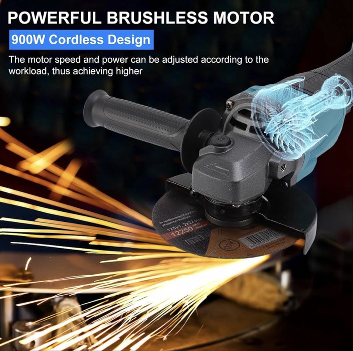 Rebarbadora a bateria NOVA