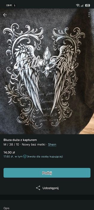 Bluza z kapturem