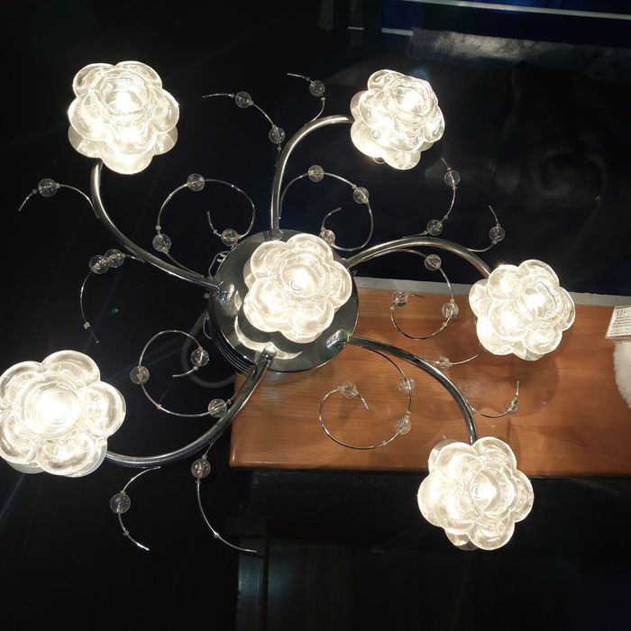 Lampa sufitowa 3 kolory + pilot