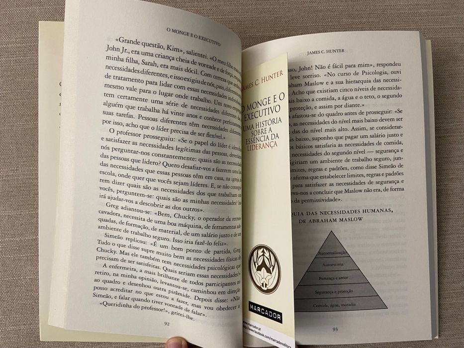 NOVO | Livro “O Monge e o Executivo” - James C. Hunter64740886021122122