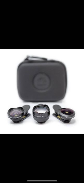 Универсальные линзы для смартфона Black Eye Pro Kit 3in1
