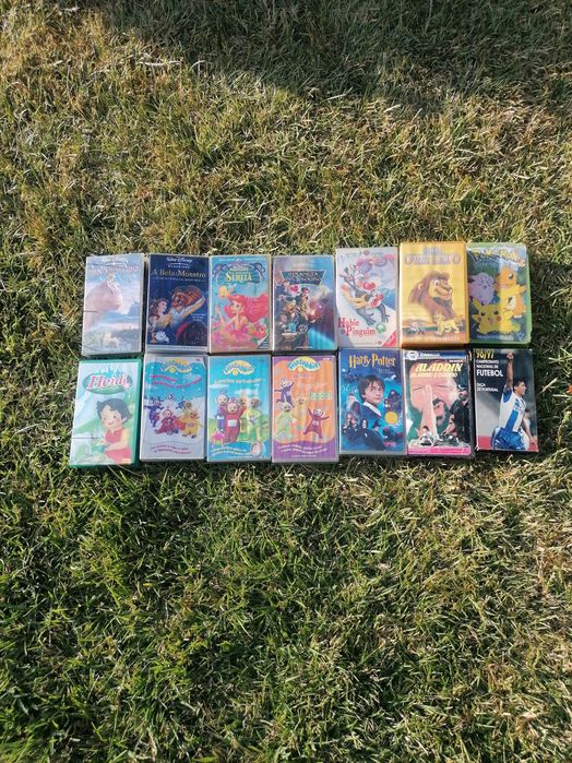 VHS cassetes variadas