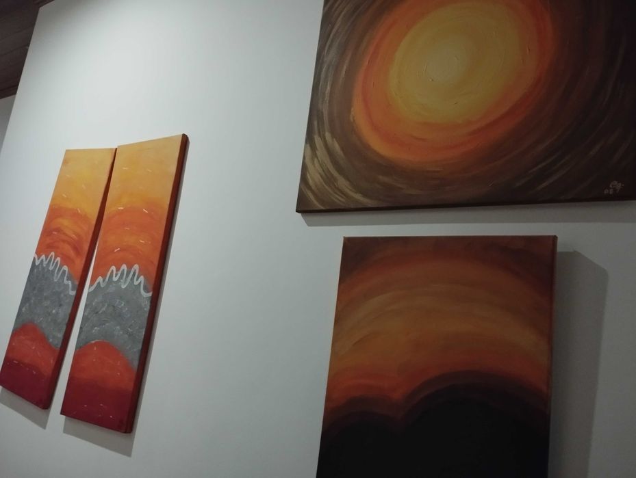 Telas pintadas a óleo