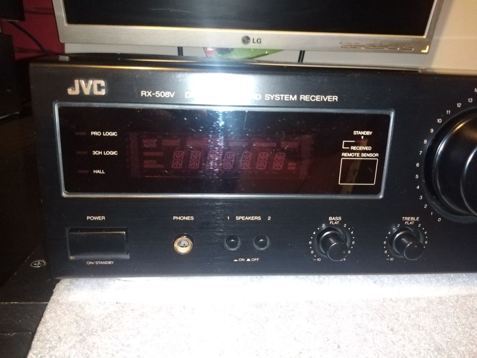 JVC Amplifier with Remote Control. For Repair or Parts. (RESERVED)64740899714306123