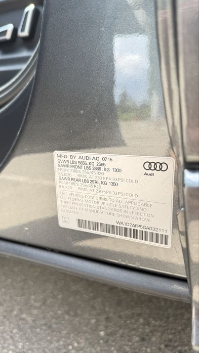 Audi Q5 Prestige Plus 3.0 TFSI Quattro S-Line