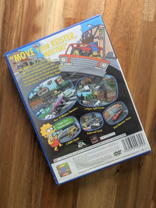 The Simpsons Road Rage PS2 PlayStation 2 Wersja Angielska