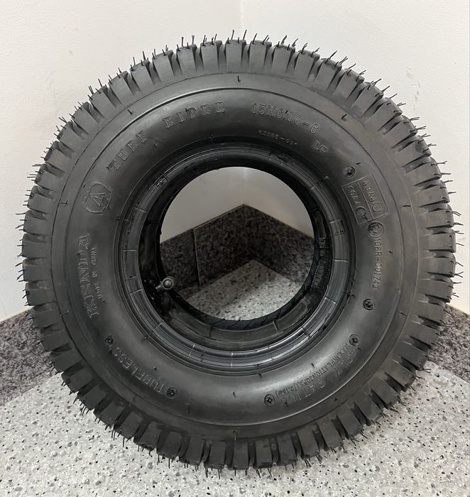 Opona + dętka 15 x 6.00-6 komplet 4 szt jak nowe