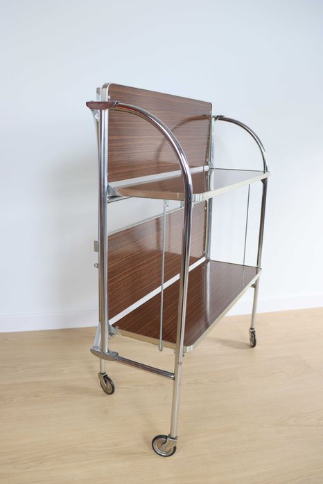 Mobilny składany barek lata 70 / 80 vintage