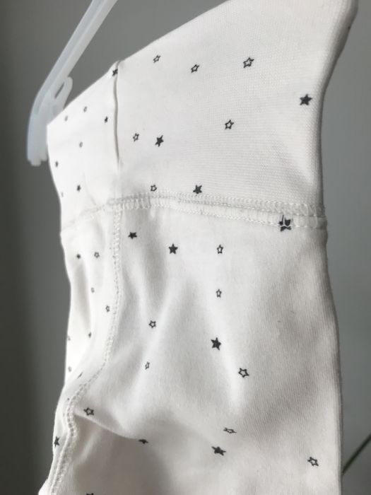 Półśpiochy w gwiazdki H&M 56 cm organic cotton